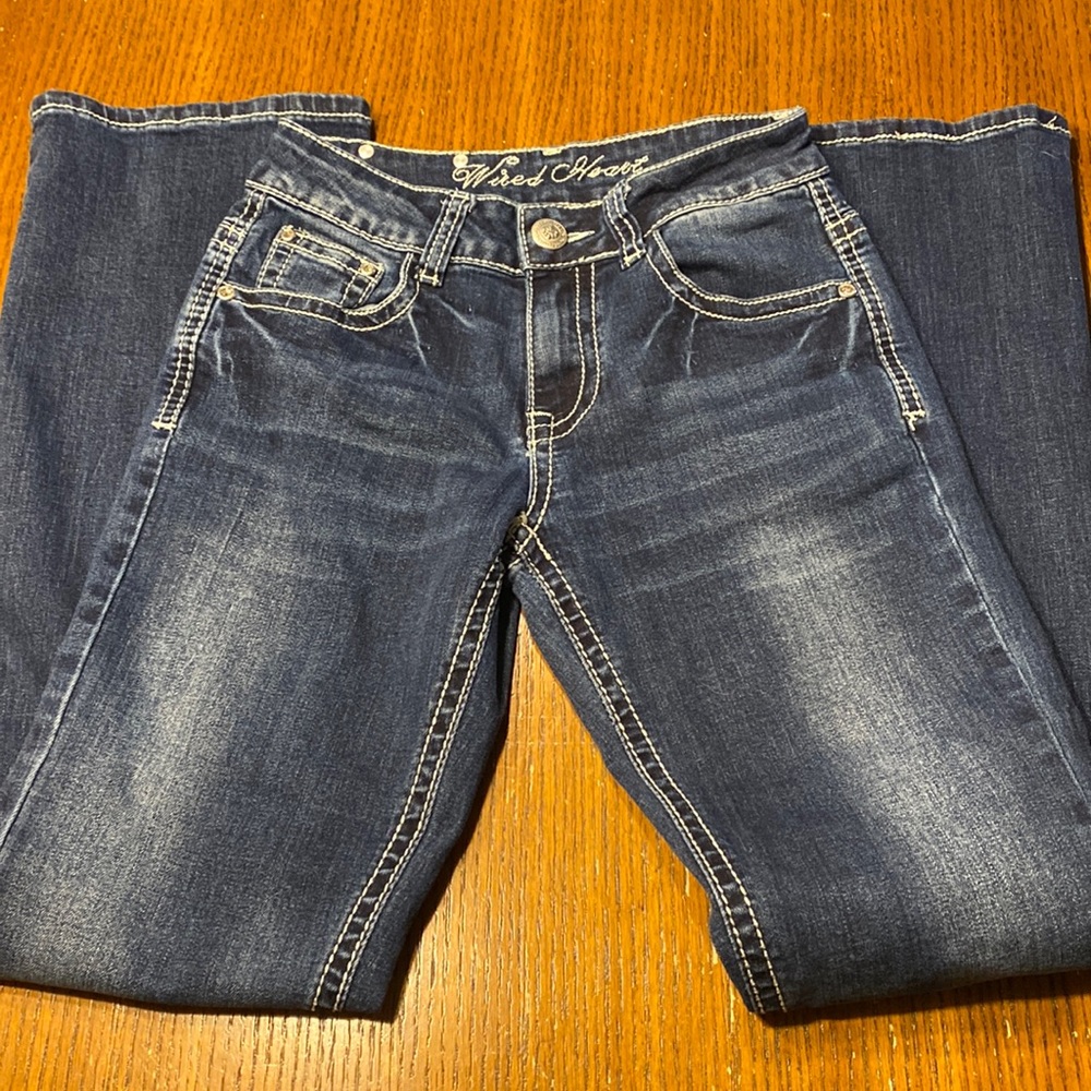 Wired Heart bootcut Jeans size 12